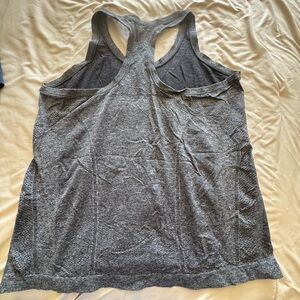 Athleta Heather Gray Racerback Tank